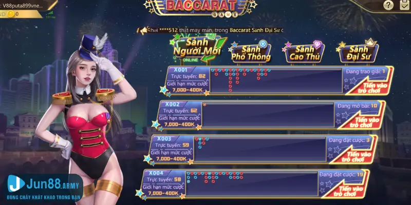 Baccarat - trò chơi với tỷ lệ thắng cao tại nhà cái